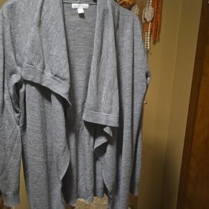 New York & Company Charcoal Women's Cardigan